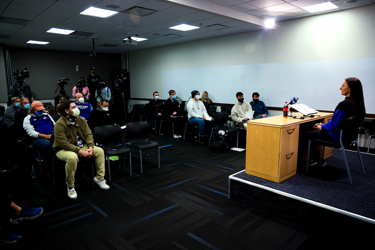 Rachel Lawson.

Kentucky Softball and Baseball media day

Photo by Eddie Justice | UK Athletics