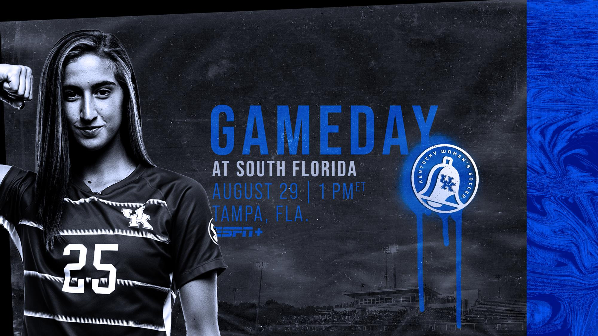 Kentucky Travels to Tampa for Matchup With No. 15 South Florida