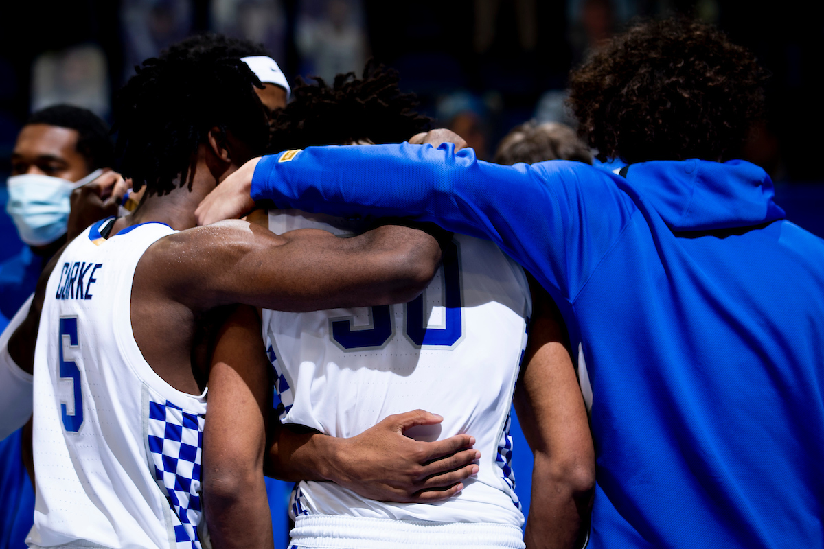 Team. Terrence Clarke. Olivier Sarr. Lance Ware.

Kentucky falls to Notre Dame 64-63.

Photo by Chet White | UK Athletics