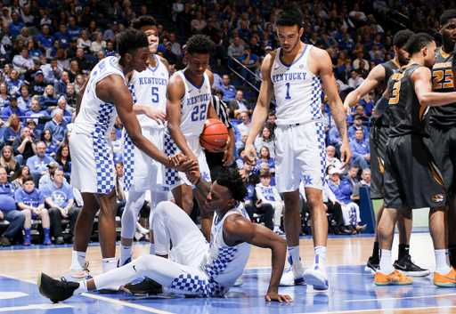 Jarred Vanderbilt.

The University of Kentucky men's basketball team beats Missouri 87-66 on Saturday, February 24, 2018 at Rupp Arena in Lexington, Ky.

Photo by Elliott Hess | UK Athletics