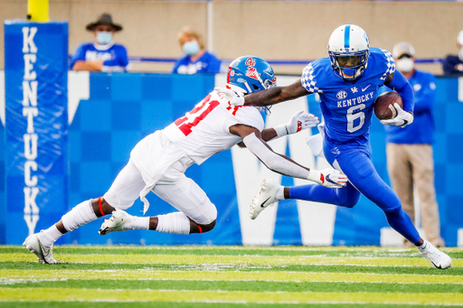 Josh Ali.

UK falls to Ole Miss, 42-41.

Photo by Chet White | UK Athletics