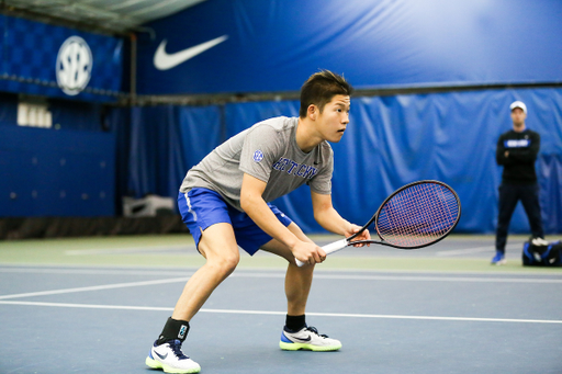 Kento Yamada.

University of Kentucky men's tennis hosts Duke.

Photo by Maddie Baker | UK Athletics
