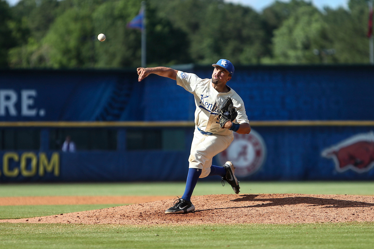 Daniel Harper.Kentucky defeats LSU 7-2.Photo by Sarah Caputi | UK Athletics
