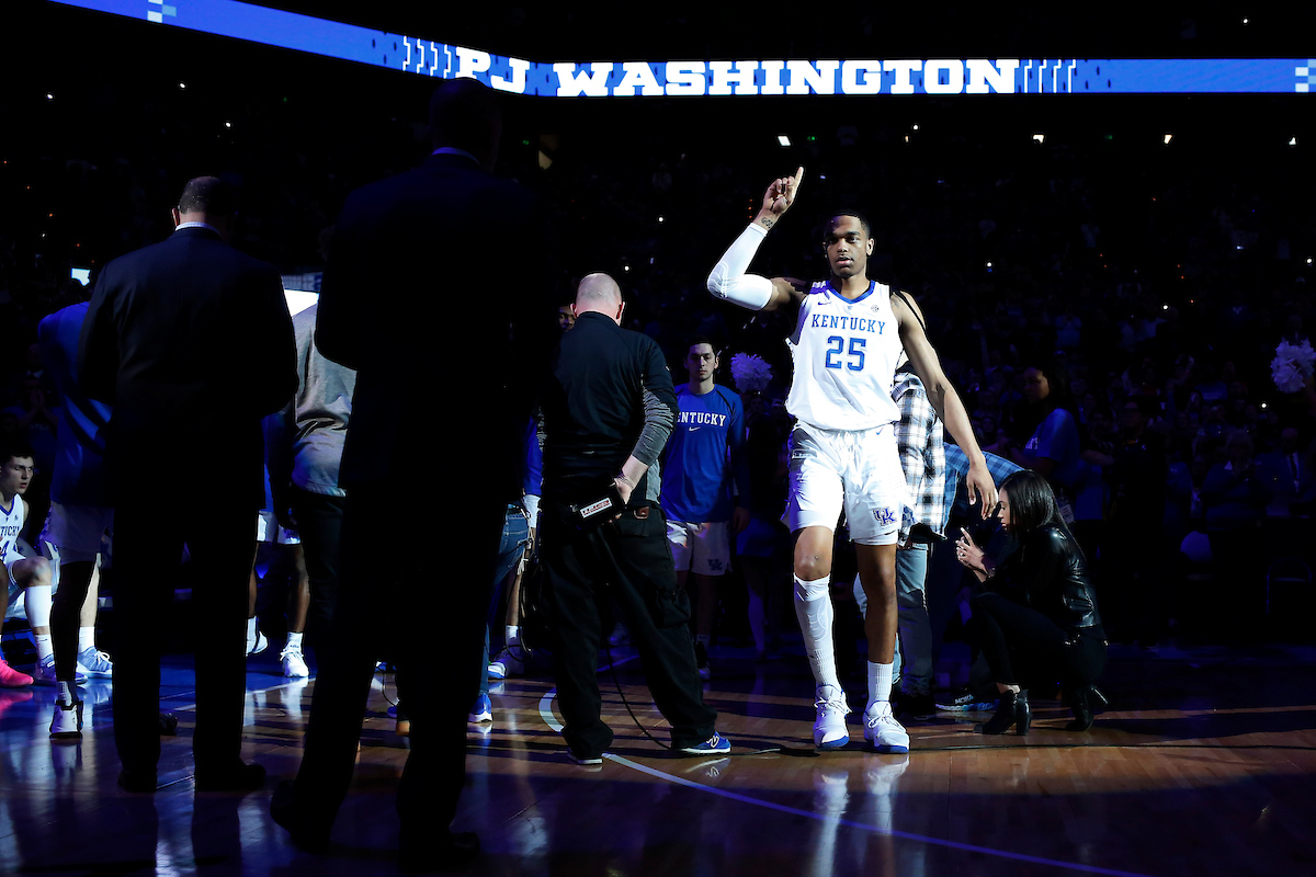 PJ Washington.

Kentucky beat Arkansas 70-66.

Photo by Quinn Foster | UK Athletics