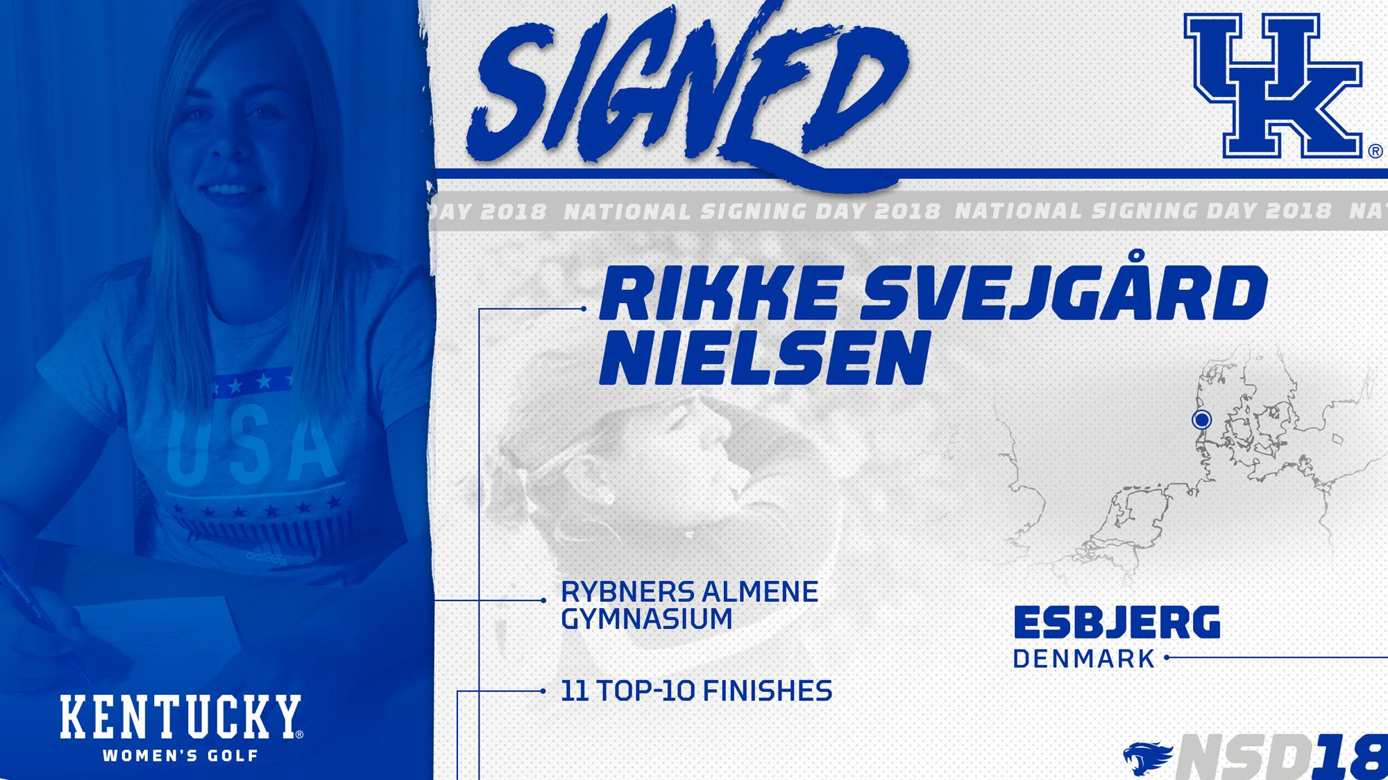 Kentucky Women’s Golf Adds Nielsen to 2018-19 Roster