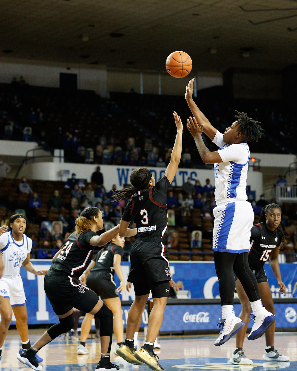 Dre’una Edwards.

Kentucky falls to South Carolina 75-70.

Photo by Elliott Hess | UK Athletics