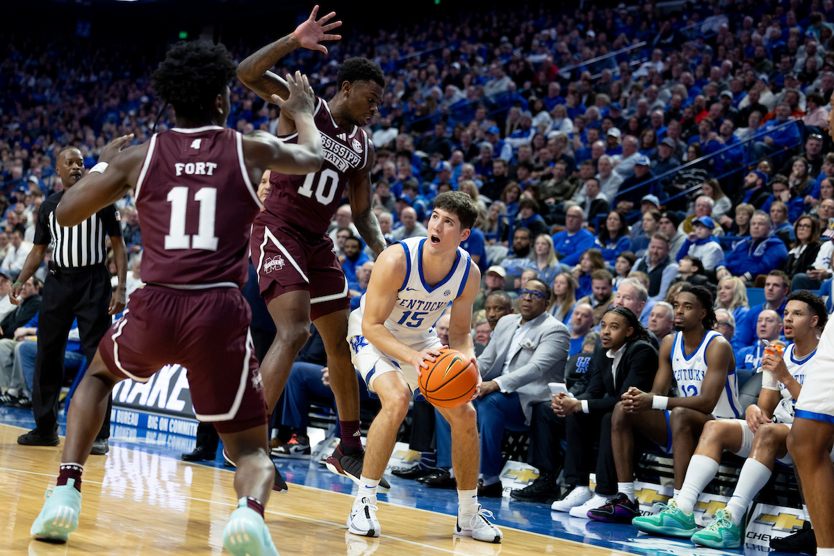 Kentucky-Mississippi State Men's Basketball Photo Gallery