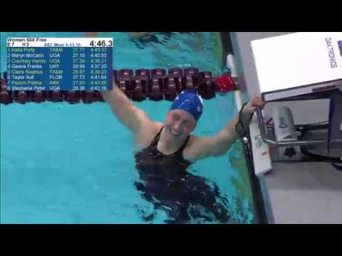 S&D: SEC Thursday Night Recap - Freriks wins Gold