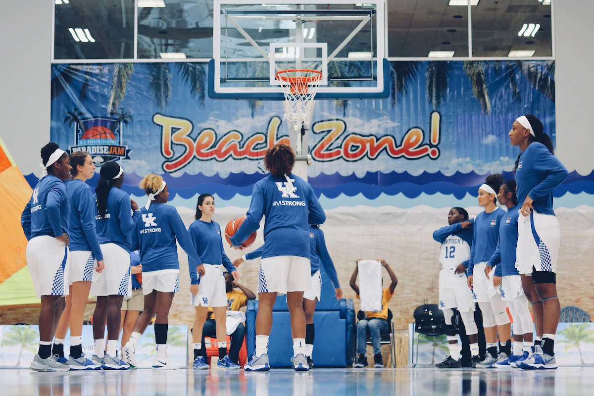 Game Two - Kentucky vs. UCLA

The women's basketball team travels to Saint Thomas to compete in the 2018 Paradise Jam Tournament from November 22nd-24th at the University of the Virgin Islands.

Photos by Noah J. Richter | UK Athletics