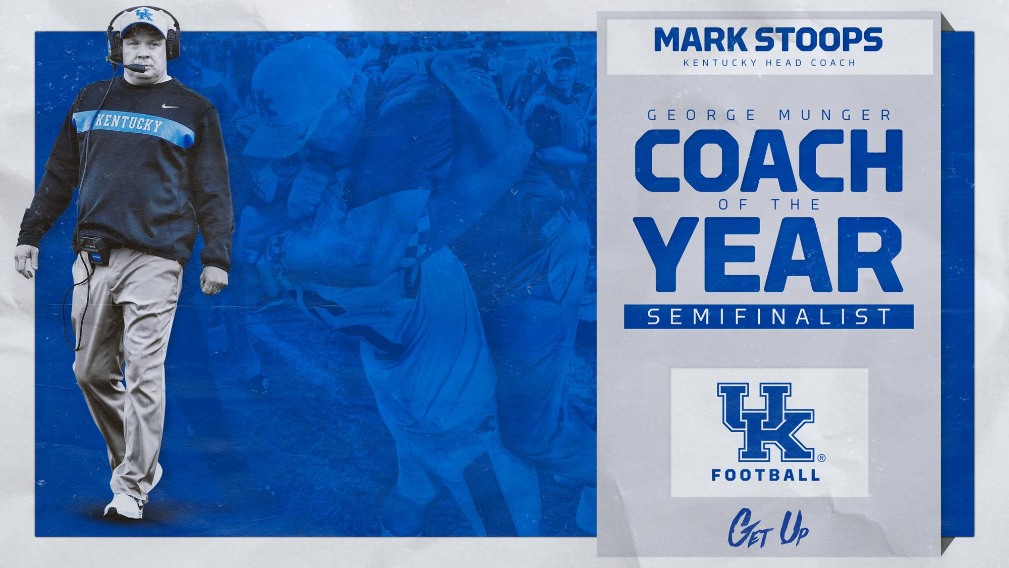 Mark Stoops Named Semifinalist for George Munger Award