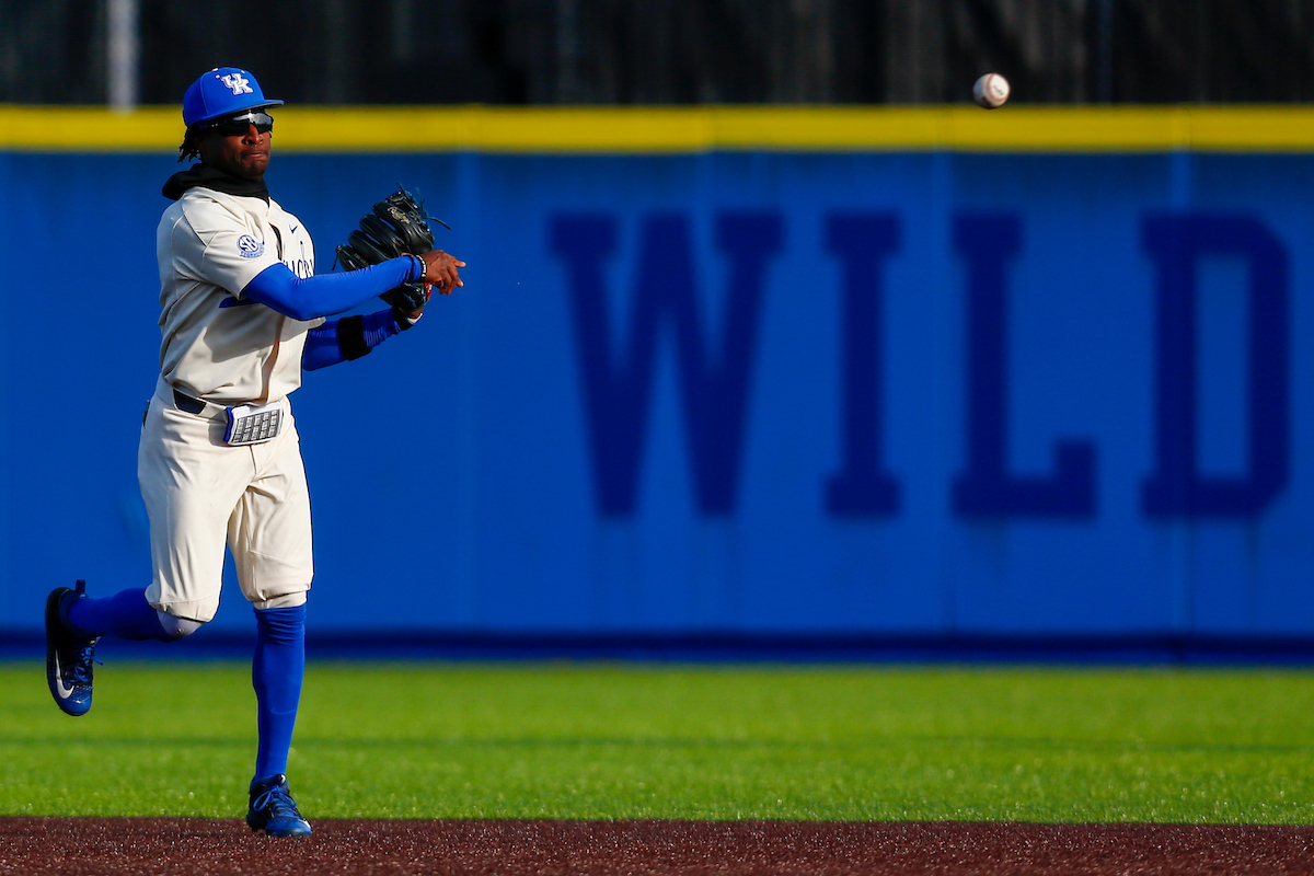 Zeke Lewis. 

Kentucky falls to Ball State, 3-2. 

Photo By Barry Westerman | UK Athletics