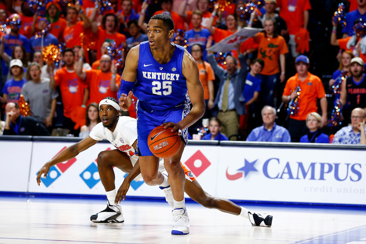 PJ Washington.

Kentucky men's basketball beat Florida 65-54.

Photo by Quinn Foster | UK Athletics
