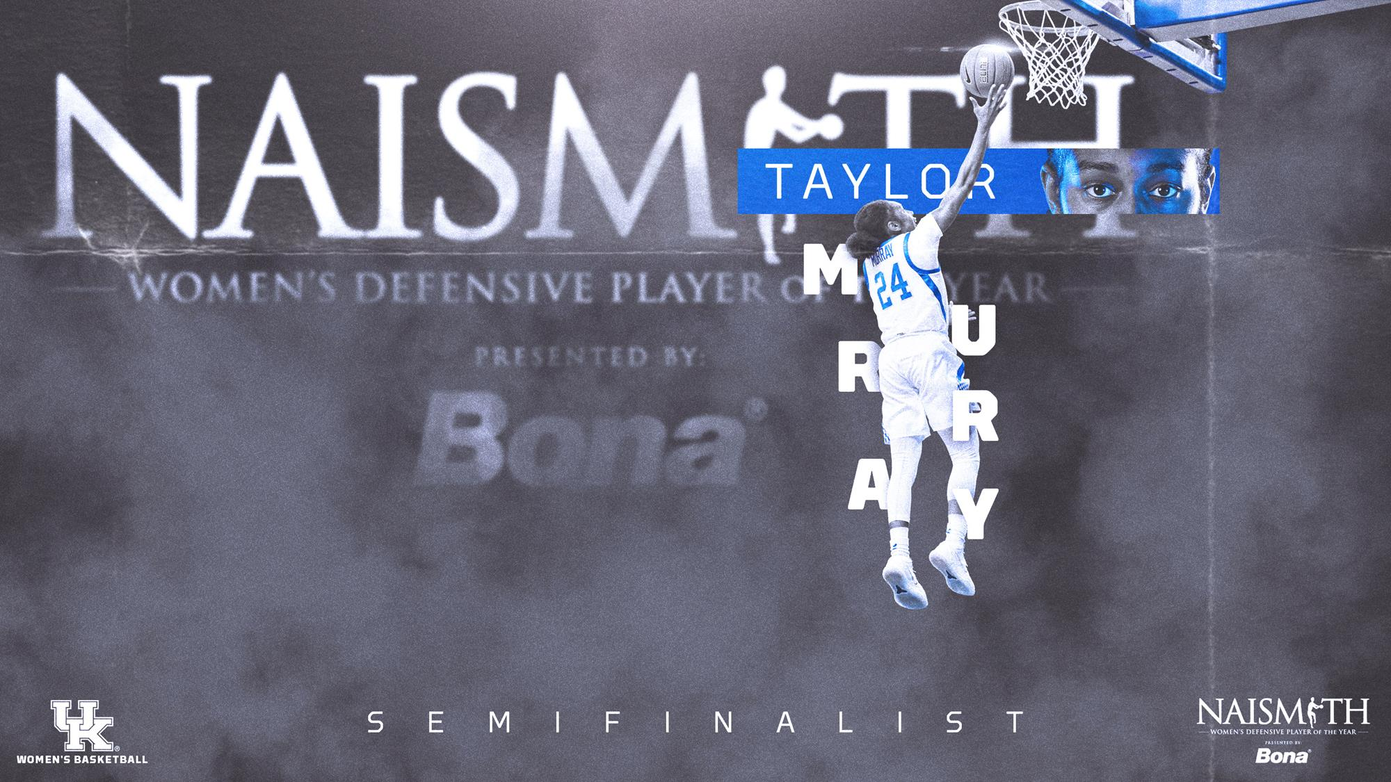 Murray Named Semifinalist for Naismith Defensive Player of the Year
