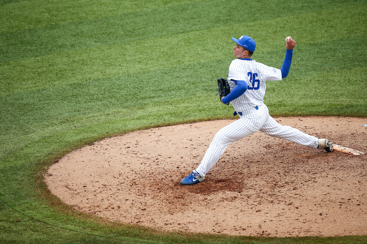 Ron Cole. 

Kentucky falls to UNCW 8-0.

Photo by Eddie Justice | UK Athletics