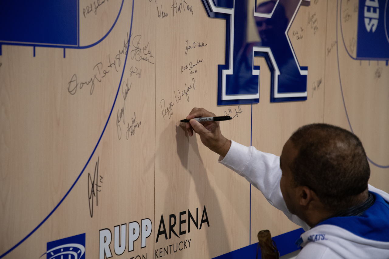 Reggie Warford

Men's Basketball Reunion Weekend.  Photo by Mark Mahan