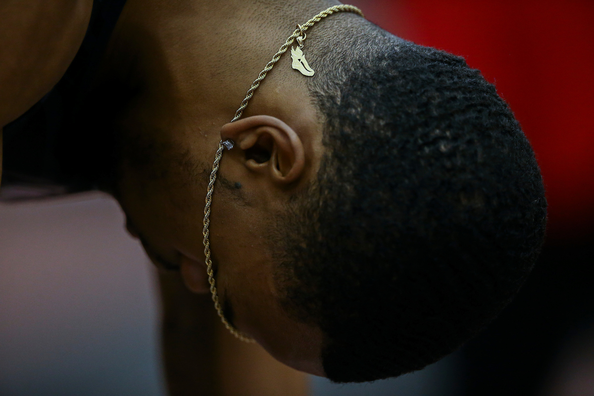 Langston Jackson.

2020 SEC Indoors day one.

Photo by Chet White | UK Athletics