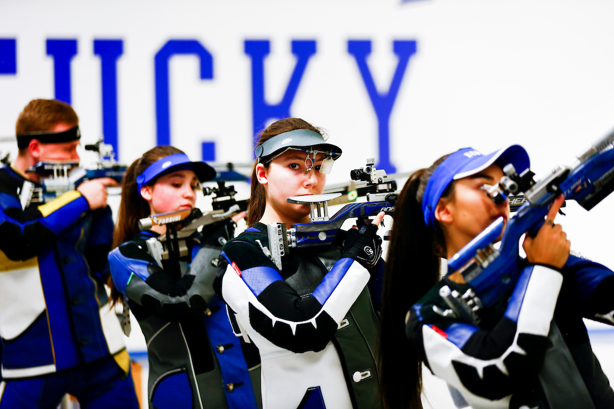Jaden Thompson.

UK Rifle v Akron.

Photo by Hannah Phillips | UK Athletics