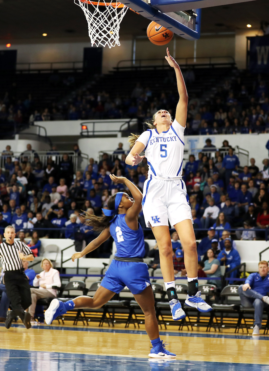Blair Green

Women's Basketball beat MTSU on Saturday, December 15, 2018. 

Photo by Britney Howard  | UK Athletics