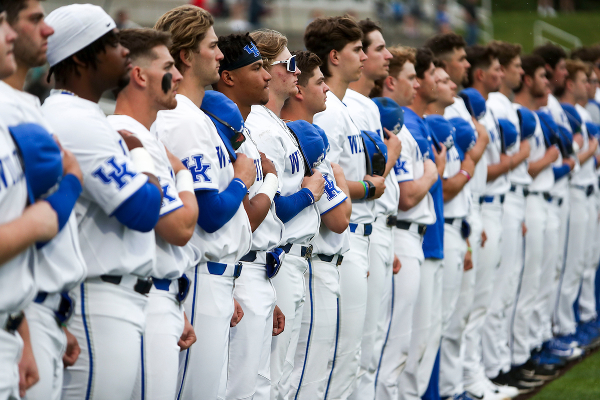 Jase Felker. Daniel Harris IV. Michael Dallas. Evan Byers.

Kentucky beats Tennessee 3-2.

Photo by Sarah Caputi | UK Athletics