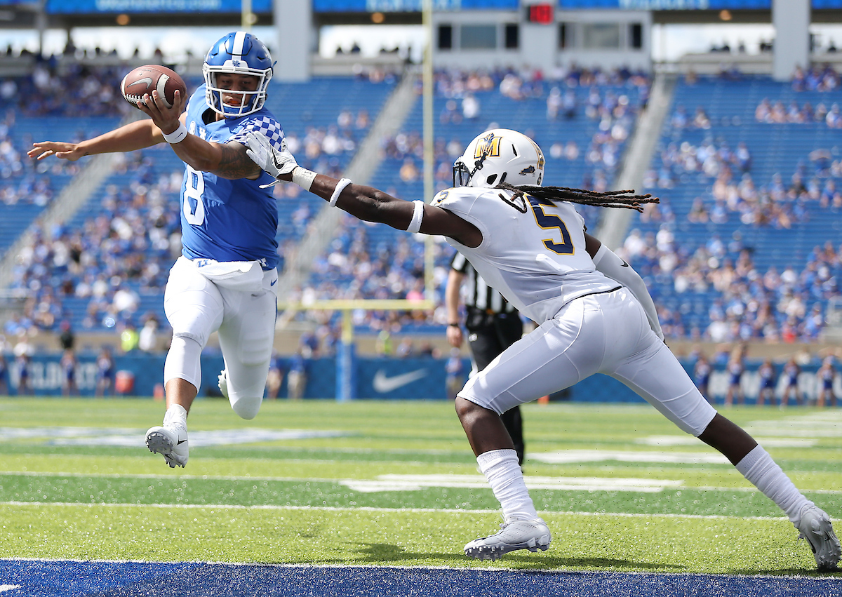 Danny Clark.

UK football beats Murray State 48-10.

Photo by Chet White | UK Athletics