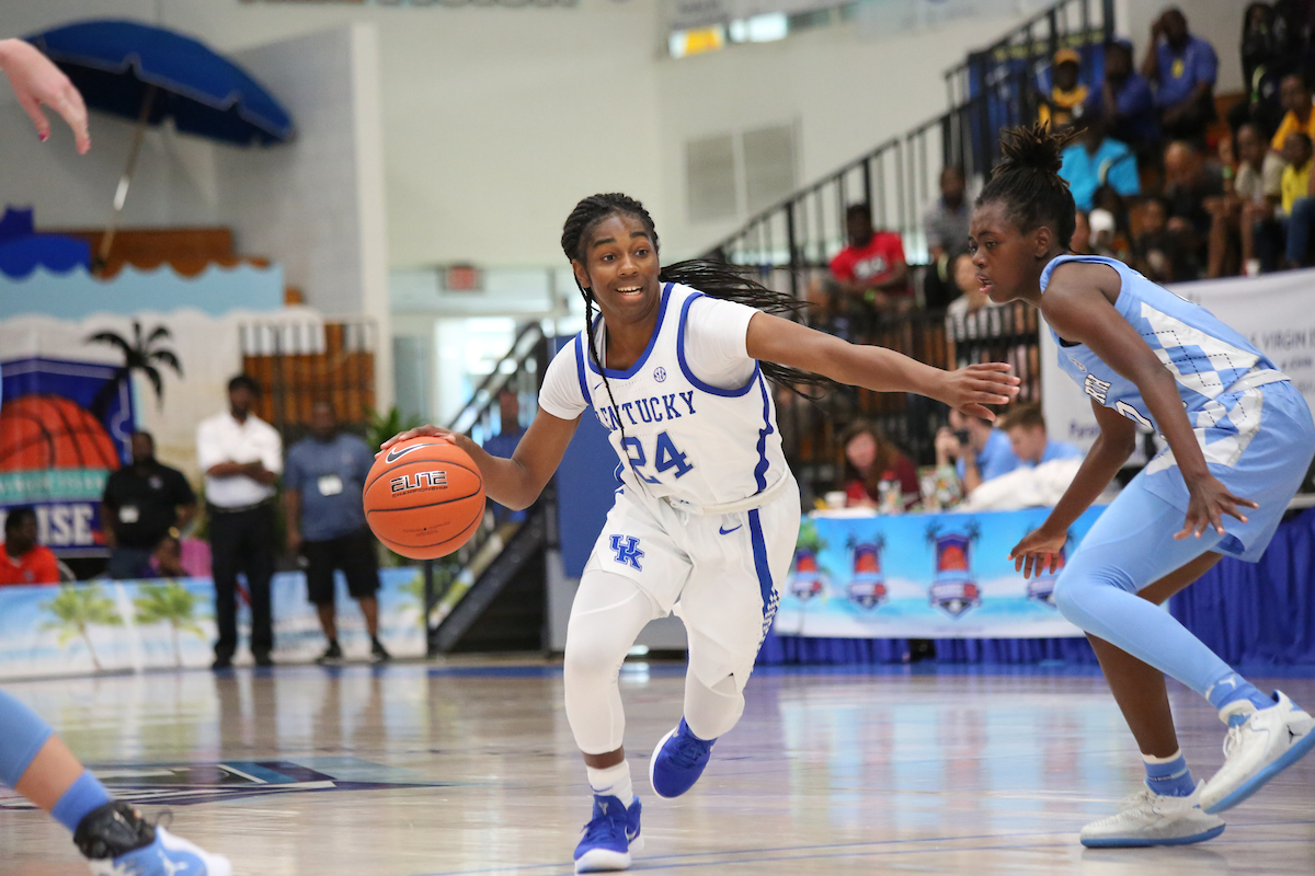 Game Three - Kentucky vs. UNC

The women's basketball team travels to Saint Thomas to compete in the 2018 Paradise Jam Tournament from November 22nd-24th at the University of the Virgin Islands.

Photos by Noah J. Richter | UK Athletics