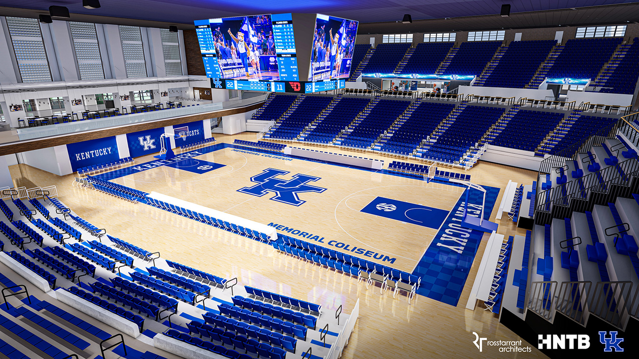 Kentucky Women's Basketball Historic Memorial Coliseum