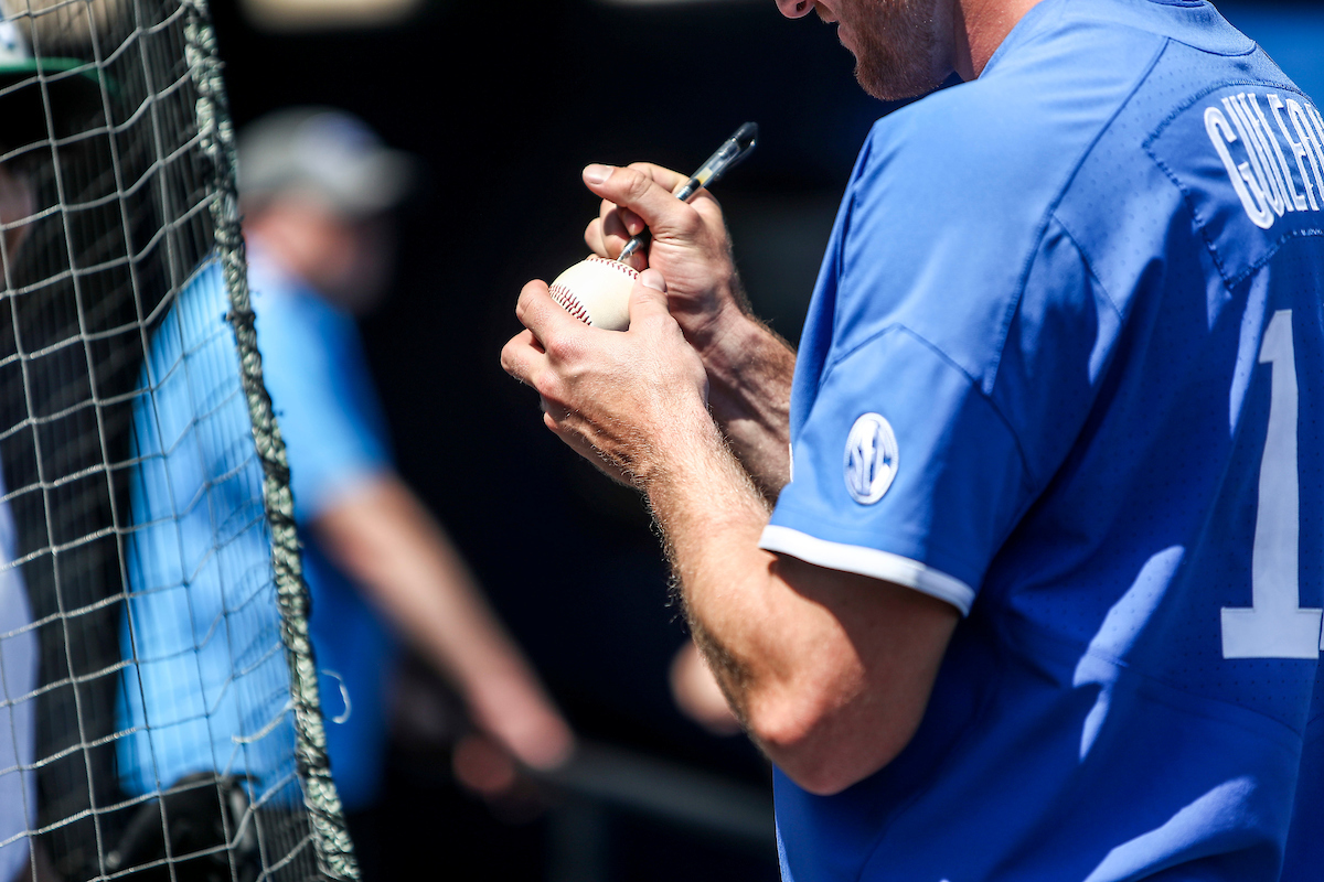 Tyler Guilfoil.

Kentucky beats Vanderbilt 3-2.

Photo by Sarah Caputi | UK Athletics