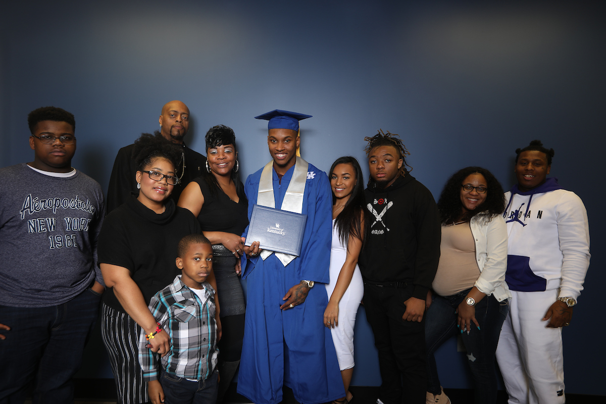 CATS Dec 2018 Graduation. 

Photo by Quinn Foster | UK Athletics