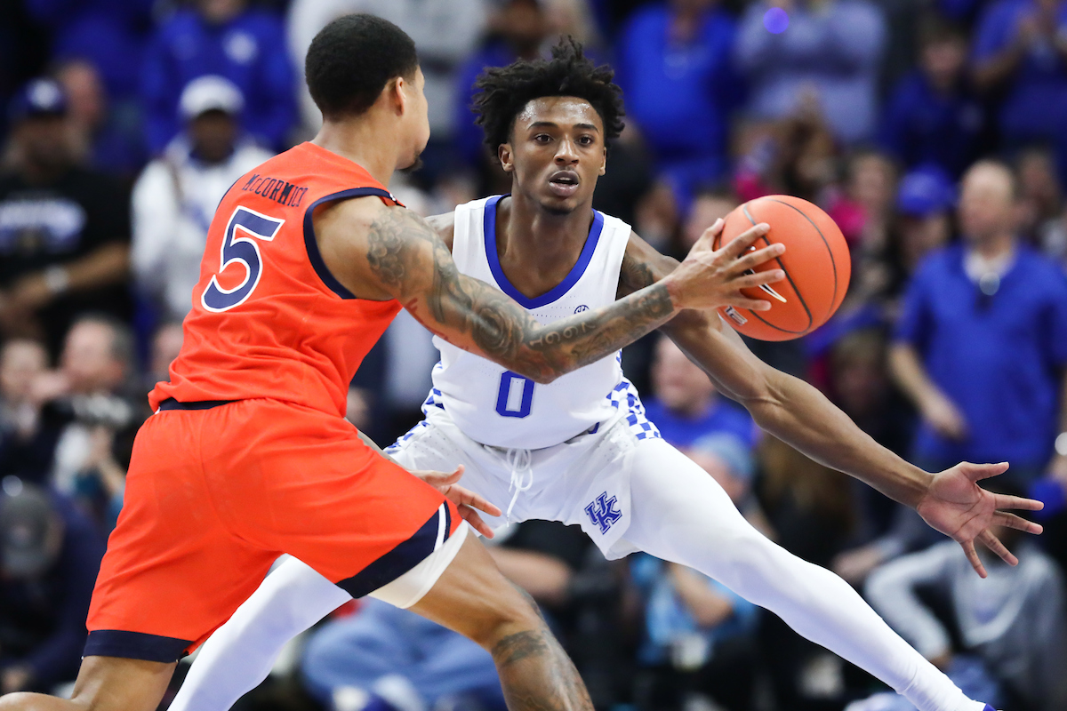 Ashton Hagans.

UK beat Auburn 73-66.

Photo by Elliott Hess | UK Athletics