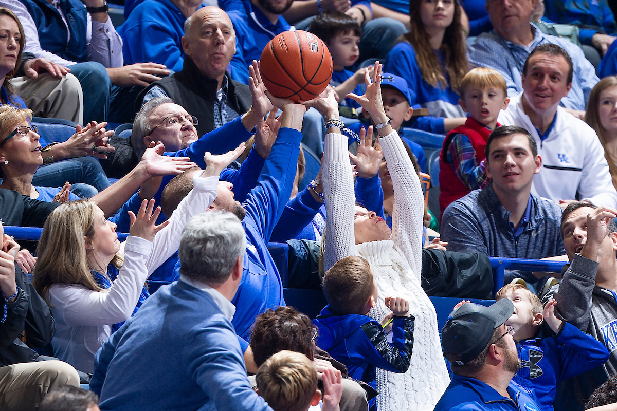 Fans.

Kentucky men's basketball beat UNCG 78-61 on Saturday in Rupp Arena.

Photo by Chet White | UK Athletics