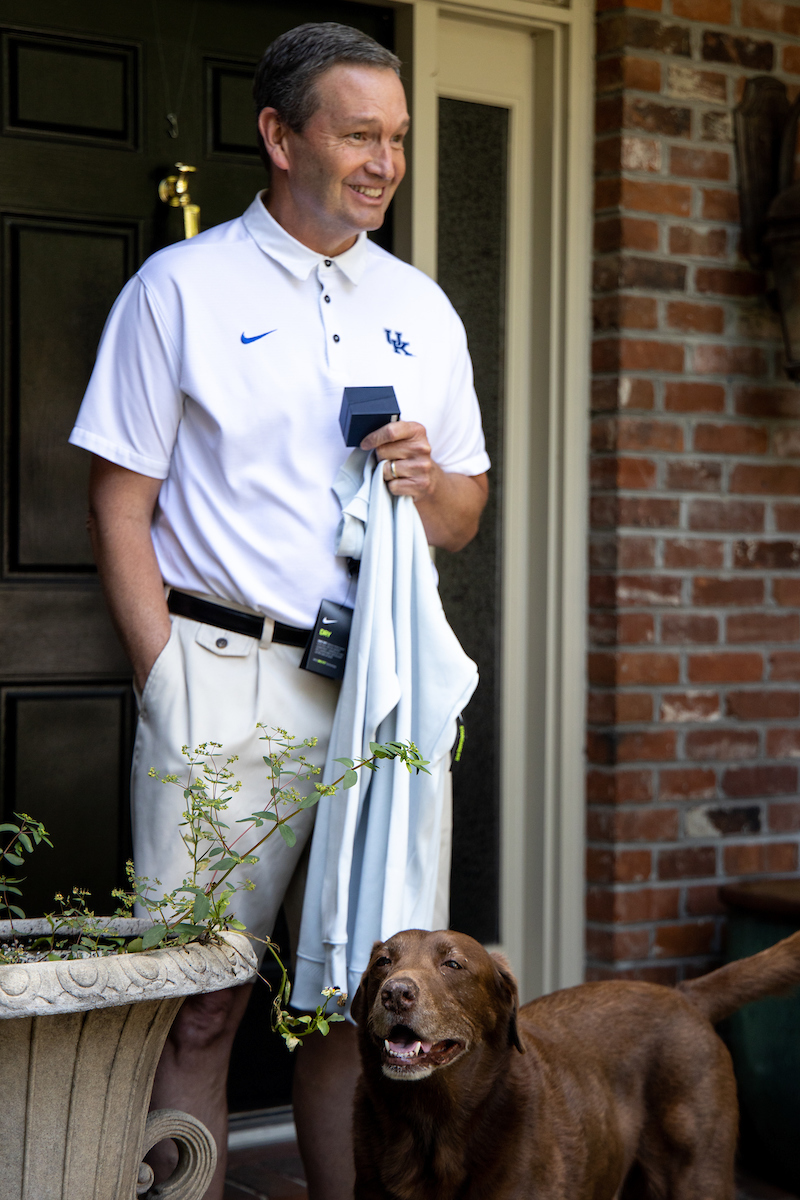 Mitch Barnhart. 

Volleyball SEC Championship Rings. 

Photo by Eddie Justice | UK Athletics