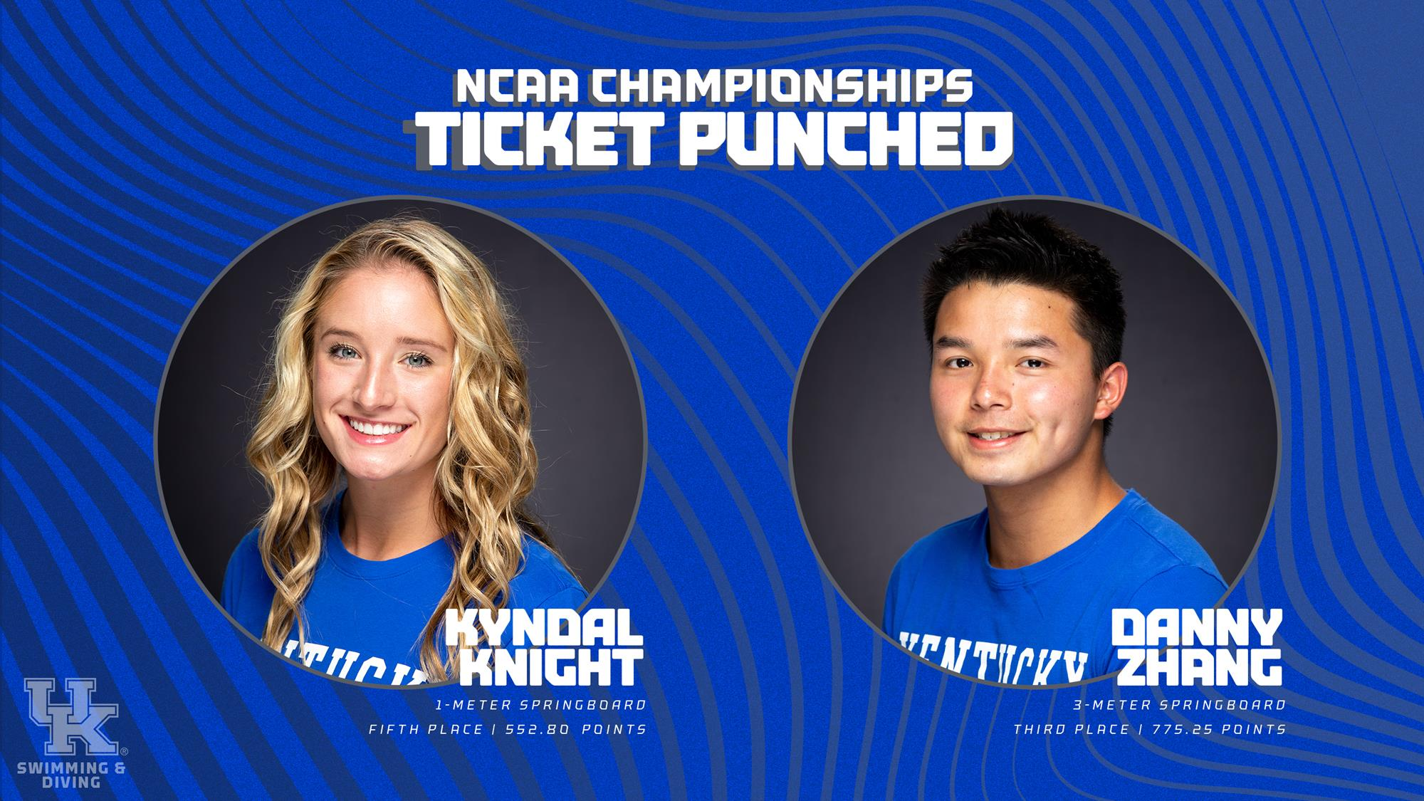 Knight, Zhang Punch Tickets on First Day of Zone Championships