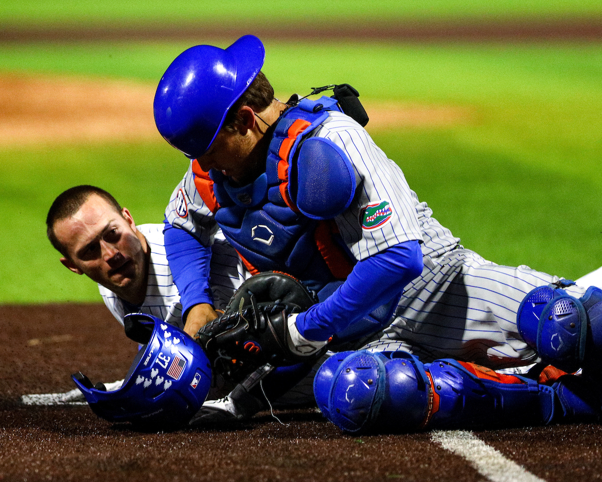 Cam Hill.

Kentucky beats Florida 7-5. 

Photo by Eddie Justice | UK Athletics