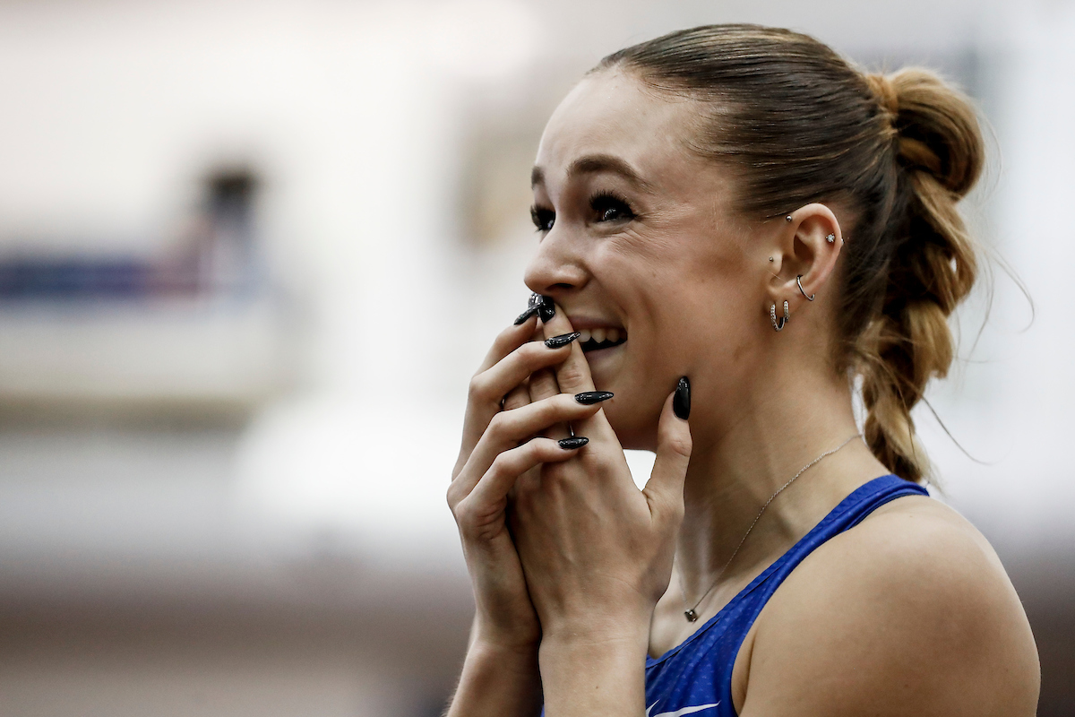 Abby Steiner.

Day 2. SEC Indoor Championships.

Photos by Chet White | UK Athletics