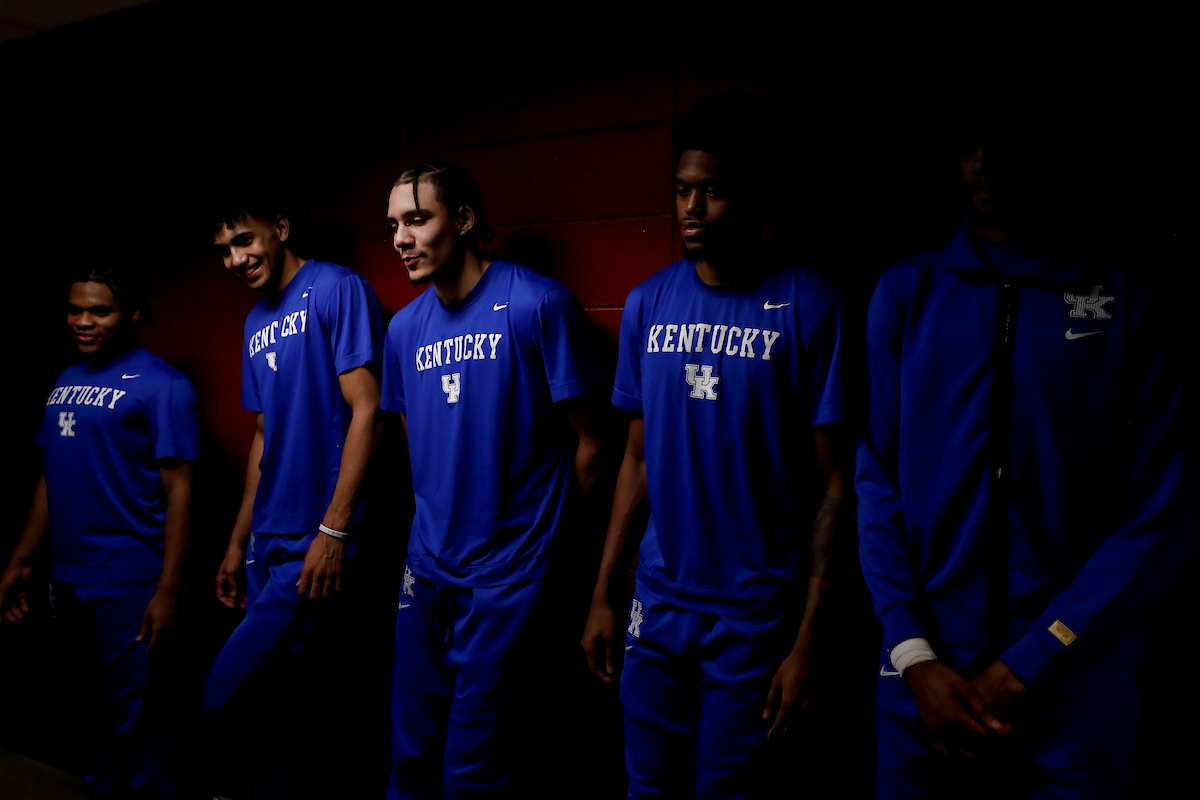 Sahvir Wheeler. Jacob Toppin. Lance Ware. Keion Brooks Jr.

Kentucky beat Alabama 66-55.

Photos by Chet White | UK Athletics