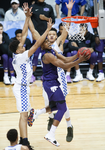 PJ Washington.

The University of Kentucky men's basketball team falls to Kansas State 61-58 in the Sweet 16 of the NCAA Tournament on Thursday, March 22, 2018, at Philips Arena in Atlanta, GA.

Photo by Elliott Hess | UK Athletics