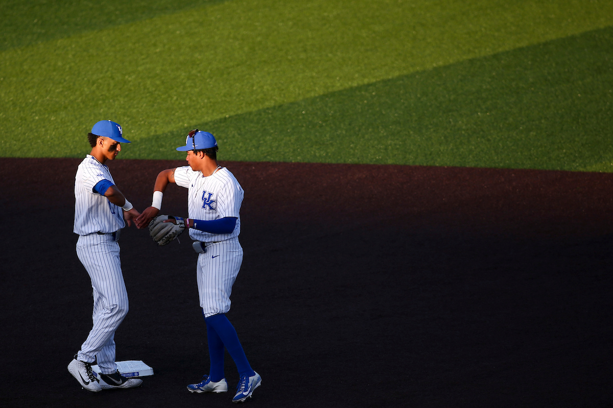 Ryan Ritter, Daniel Harris IV.

Kentucky defeats Dayton 12-1.

Photo by Grace Bradley | UK Athletics