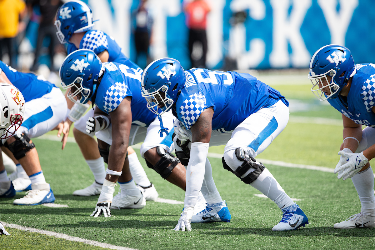 Dare RosenthalUK defeats ULM 45-10 Photo By Jacob Noger | UK Football