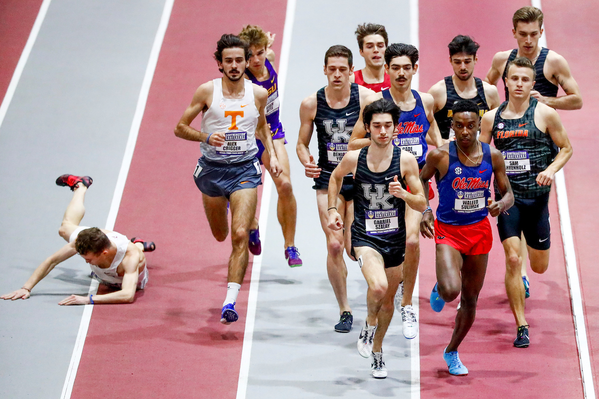 Gabe Szalay. Brennan Fields. Ben Young.

Day one of the 2019 SEC Indoor Track and Field Championships.

Photo by Chet White | UK Athletics